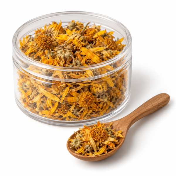 Flores secas de arnica silvestre